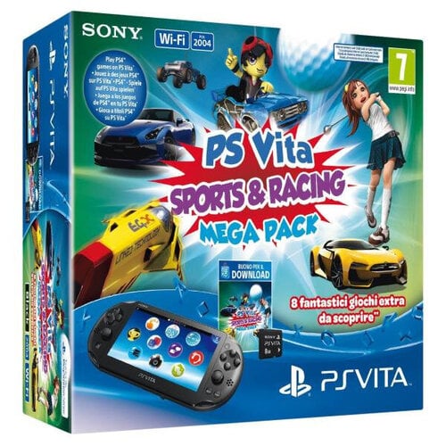 Περισσότερες πληροφορίες για "Sony PS Vita + Mega Pack (Sports & Racing)"