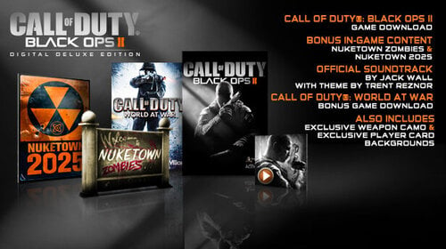 Περισσότερες πληροφορίες για "Activision Call of Duty: Black Ops II Digital Deluxe Edition (PC)"