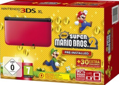 Περισσότερες πληροφορίες για "Nintendo 3DS XL + New Super Mario Bros. 2"