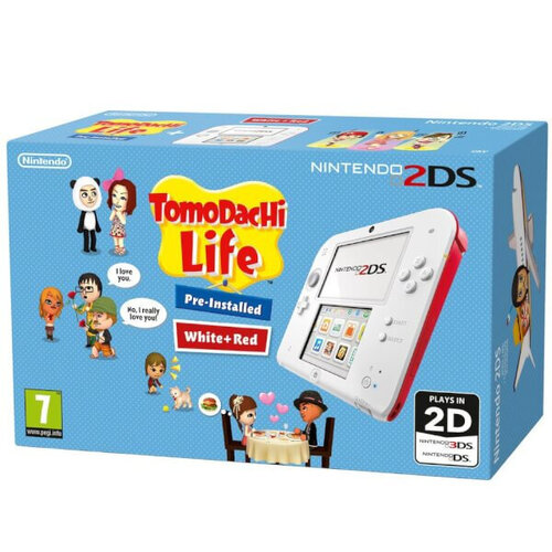 Περισσότερες πληροφορίες για "Nintendo 2DS WHITE/RED + TOMODACHI"