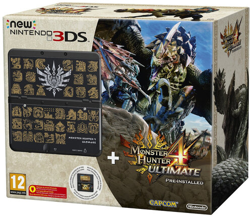 Περισσότερες πληροφορίες για "Nintendo New 3DS + Monster Hunter 4 Ultimate Ltd Ed"