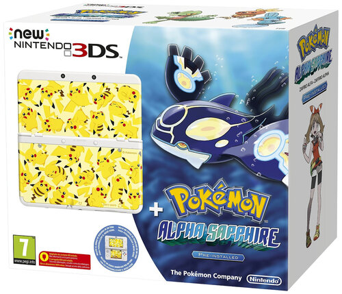 Περισσότερες πληροφορίες για "Nintendo New 3DS + Pokémon Alpha Sapphire Ltd Ed"