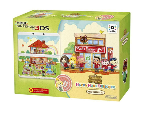 Περισσότερες πληροφορίες για "Nintendo New 3DS + Animal Crossing: Happy Home Designer Pack"