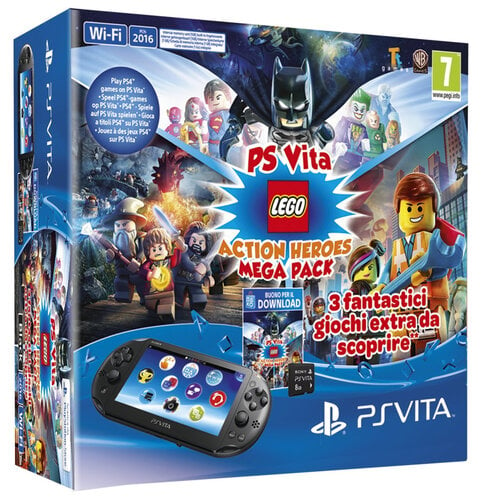 Περισσότερες πληροφορίες για "Sony Ps Vita 2016 + MC 8GB LEGO MegaPack"