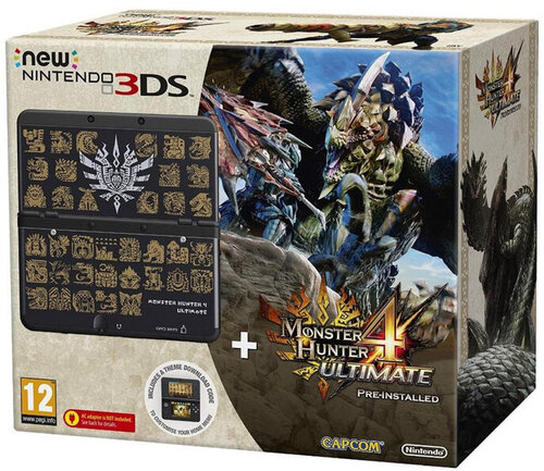 Περισσότερες πληροφορίες για "Nintendo New 3DS + Monster Hunter 4 Ultimated Coverplate"