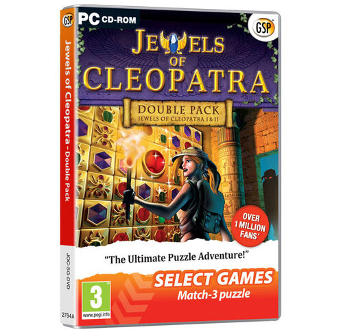 Περισσότερες πληροφορίες για "Avanquest Jewels of Cleopatra Double Pack (PC)"