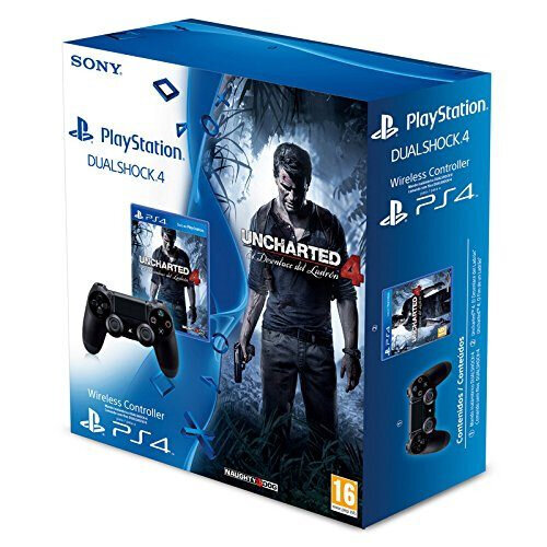 Περισσότερες πληροφορίες για "Sony DualShock 4 + Uncharted (PS4) (Μαύρο/Ασύρματα)"