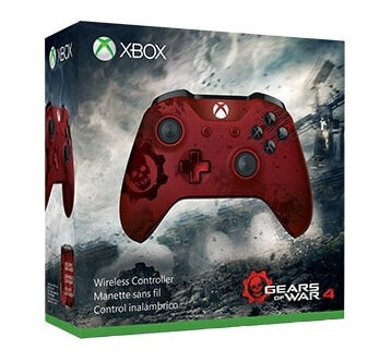 Περισσότερες πληροφορίες για "Microsoft Xbox Wireless Controller Gears of War 4 Crimson Omen Limited Edition (Κόκκινο/Ασύρματα)"