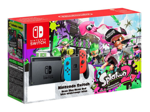 Περισσότερες πληροφορίες για "Nintendo Switch neon + Splatoon 2"