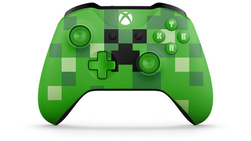 Περισσότερες πληροφορίες για "Microsoft Xbox Wireless Controller - Minecraft Creeper (Πράσινο/Ασύρματα)"