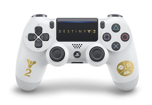 Περισσότερες πληροφορίες για "Sony DualShock 4 V2 Destiny 2 Limited edition (Μαύρο, Χρυσό, Άσπρο/Ασύρματα)"