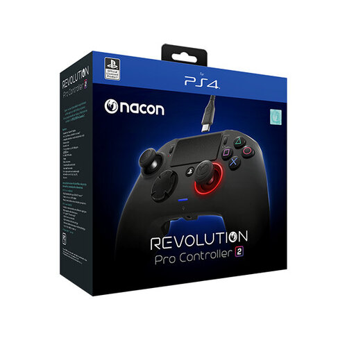 Περισσότερες πληροφορίες για "NACON Revolution Pro 2 (Μαύρο/Ενσύρματo & Ασύρματo)"