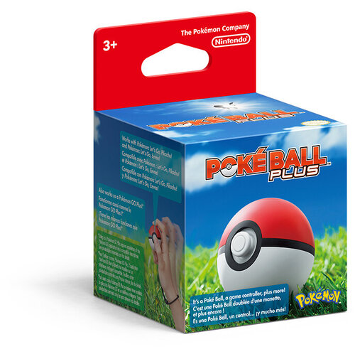 Περισσότερες πληροφορίες για "Nintendo Poké Ball Plus (Μαύρο, Άσπρο/Ασύρματα)"