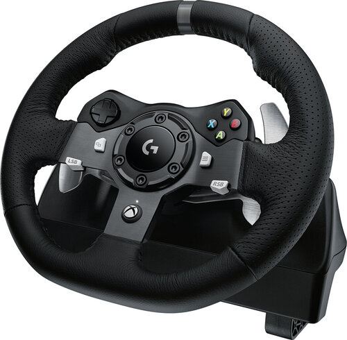 Περισσότερες πληροφορίες για "Logitech G G920 Driving Force Racing Wheel (Αργύλιο, Μαύρο/Ενσύρματα)"