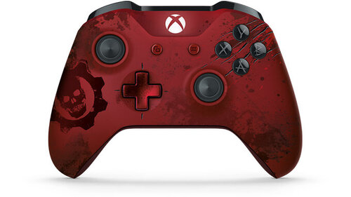 Περισσότερες πληροφορίες για "Microsoft Gears of War 4 Crimson Omen Limited Edition Xbox Wireless Controller (Κόκκινο/Ασύρματα)"