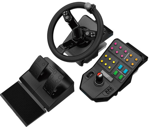 Περισσότερες πληροφορίες για "Logitech G Heavy Equipment Bundle (Farm Sim Controller) (Μαύρο/Ενσύρματα)"