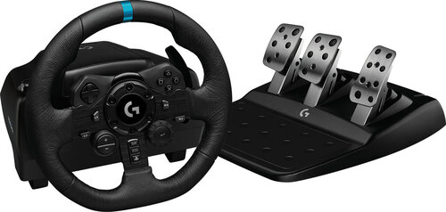 Περισσότερες πληροφορίες για "Logitech G G923 Racing Wheel and Pedals for PS5 (Μαύρο/Ενσύρματα)"