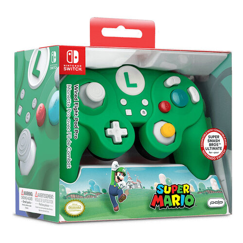 Περισσότερες πληροφορίες για "PDP Wired Fight Pad Pro - Luigi (Πράσινο/Ενσύρματα)"