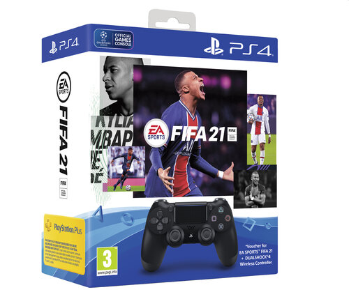 Περισσότερες πληροφορίες για "Sony DualShock 4 V2 + FIFA 21 PS plus (Μαύρο/Ενσύρματo & Ασύρματo)"