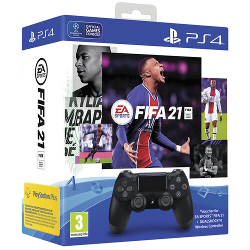 Περισσότερες πληροφορίες για "Sony DualShock 4 v2 + FIFA 21 (Μαύρο/Ενσύρματo & Ασύρματo)"