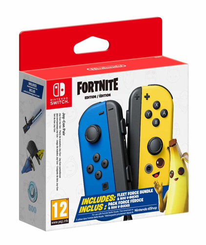 Περισσότερες πληροφορίες για "Nintendo Joy-Con Pair Fortnite Edition (Μπλε, Κίτρινο/Ασύρματα)"