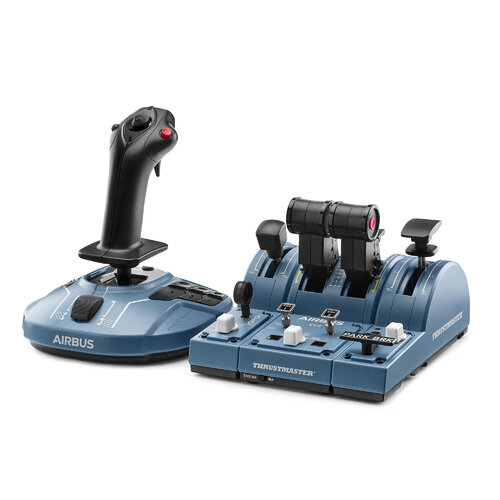 Περισσότερες πληροφορίες για "Thrustmaster TCA CAPTAIN PACK AIRBUS EDITION PC Joystick +Double manette des gaz Réplique A3 (Μαύρο/Ενσύρματα)"