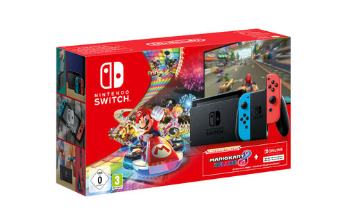 Περισσότερες πληροφορίες για "Nintendo Switch + Mario Kart 8 Deluxe 3-Month Online"