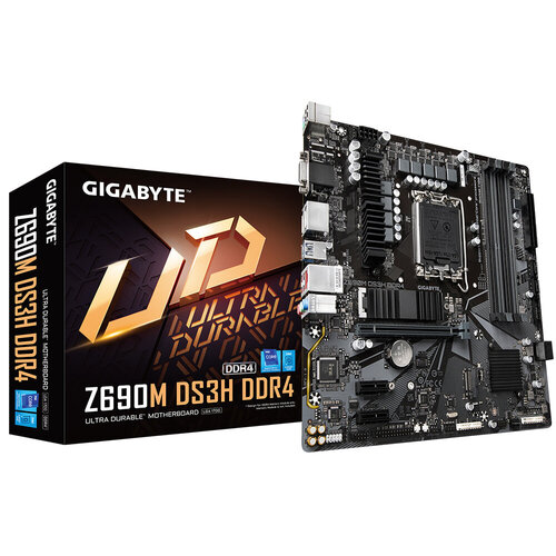 Περισσότερες πληροφορίες για "Gigabyte Z690M DS3H DDR4 (rev. 1.0)"