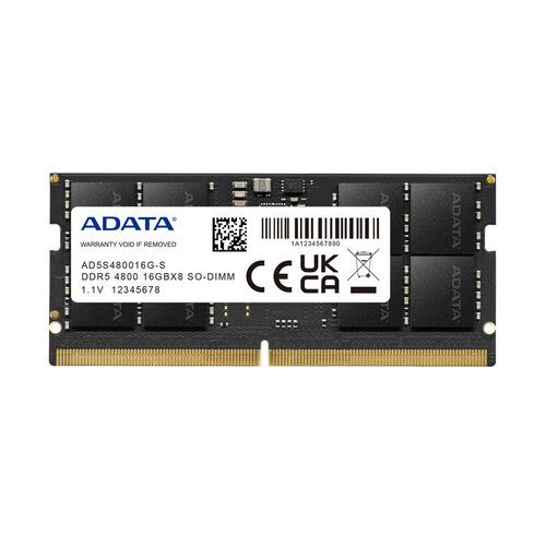 Περισσότερες πληροφορίες για "ADATA AD5S480016G-S (16 GB/DDR5/4800MHz)"