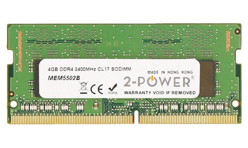 Περισσότερες πληροφορίες για "2-Power 2P-863483-800 (4 GB/DDR4/2400MHz)"