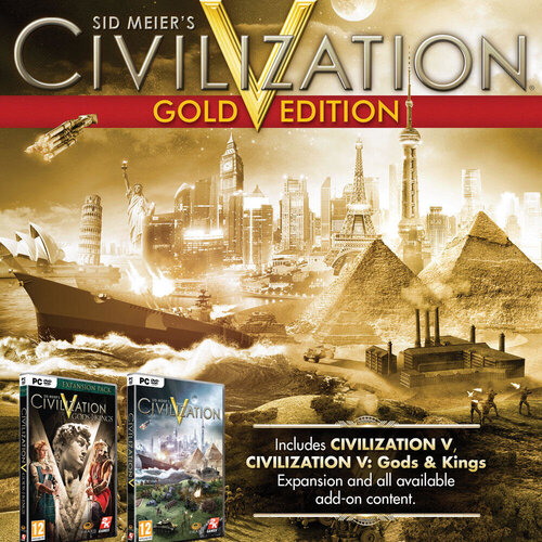 Περισσότερες πληροφορίες για "2K Sid Meier's Civilization V - Gold Edition (PC)"