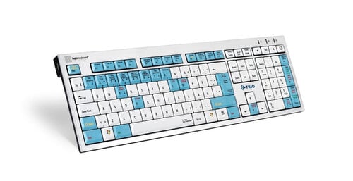 Περισσότερες πληροφορίες για "Logickeyboard LKB-TRIO-AJPU-DK (Άσπρο/USB + PS/2)"