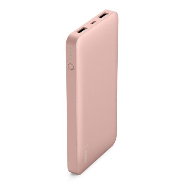 Περισσότερες πληροφορίες για "Belkin 745883751655 Power Bank 10000mAH (Ροζ/10000mAh)"