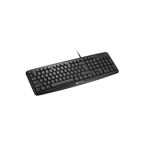 Περισσότερες πληροφορίες για "Canyon Simple keyboard KB-1 (Μαύρο/USB)"