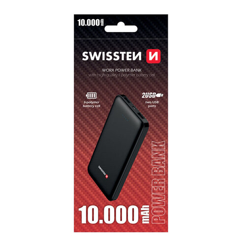 Περισσότερες πληροφορίες για "Swissten Worx (Μαύρο/10000mAh)"