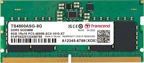 Περισσότερες πληροφορίες για "Transcend TS4800ASG-8G (8 GB/DDR5/4800MHz)"