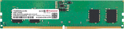 Περισσότερες πληροφορίες για "Transcend 8GB DDR5 4800 U-DIMM 1Rx16 1Gx16 CL40 1. TS4800ALG-8G (8 GB/DDR5/4800MHz)"