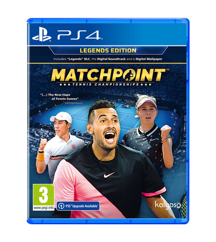 Περισσότερες πληροφορίες για "Matchpoint - Tennis Championships (PlayStation 4)"