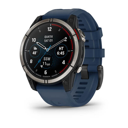 Περισσότερες πληροφορίες για "Garmin quatix 7 (22mm/Μπλε/Ενισχυμένο πολυμερές από ανθρακονήματα (CFRP))"