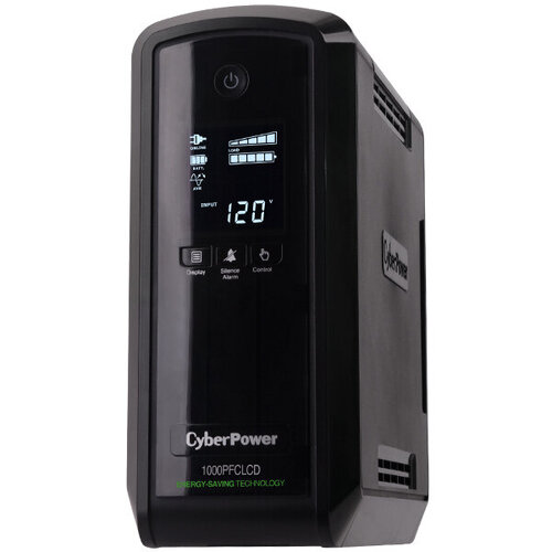 Περισσότερες πληροφορίες για "CyberPower CP1000PFCLCDTAA (600W)"