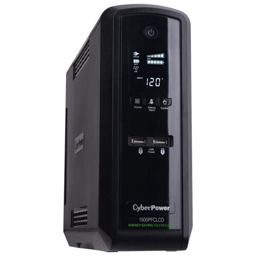 Περισσότερες πληροφορίες για "CyberPower CP1500PFCLCDTAA (900W)"
