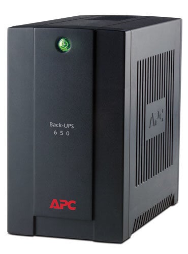 Περισσότερες πληροφορίες για "APC Back-UPS 650 (390W)"