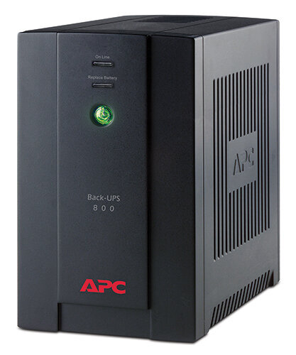 Περισσότερες πληροφορίες για "APC Back-UPS 800 (480W)"