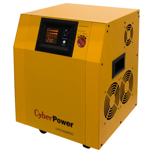 Περισσότερες πληροφορίες για "CyberPower CPS7500PRO (Online/5250W)"