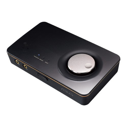 Περισσότερες πληροφορίες για "ASUS Compact 7.1-channel USB soundcard and headphone amplifier with 192kHz/24-bit HD sound"
