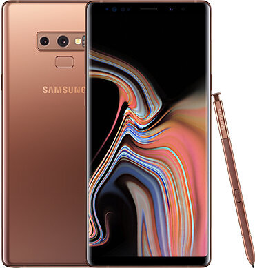 Περισσότερες πληροφορίες για "Samsung Galaxy Note9 SM-N960F (Χαλκός/512 GB)"