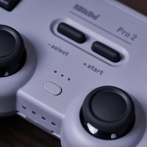 Περισσότερες πληροφορίες για "8Bitdo Pro 2 (Γκρι/Ενσύρματo & Ασύρματo)"