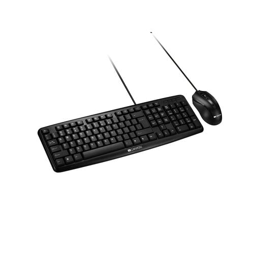 Περισσότερες πληροφορίες για "Canyon Classic Wired Combo Set - Keyboard And Mouse SET-1 (Μαύρο/USB)"