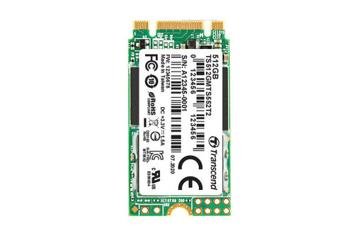 Περισσότερες πληροφορίες για "Transcend MTS552T2-I (512 GB/SATA III)"