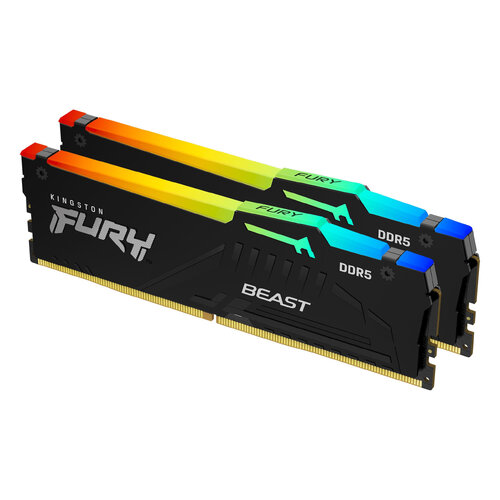 Περισσότερες πληροφορίες για "Kingston Technology FURY Beast RGB KF548C38BBAK2-64 (64 GB/DDR5/4800MHz)"